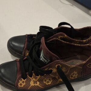 Harajuku Lovers Brown and Black Sneakers